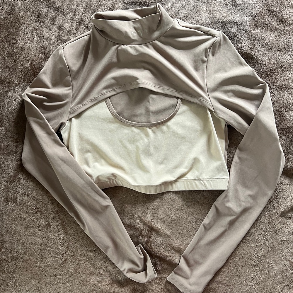 Fabletics high neck long sleeve